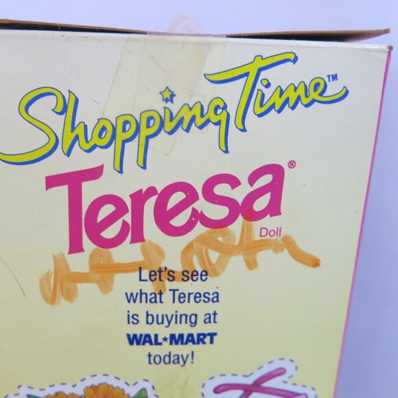 VINTAGE 1997 Walmart Shopping Time Teresa BARBIE New In Box Special Edition - Picture 5 of 9